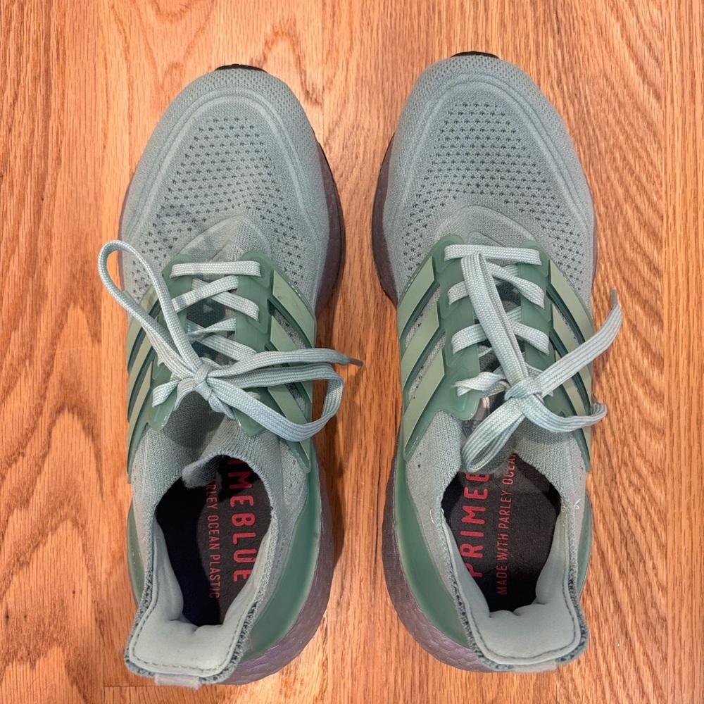Trendy Adidas Women’s Ultraboost 21 Primeblue Running Sneakers -‎ Gently Used!